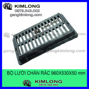 Bộ song chắn rác 960x530x50 mm